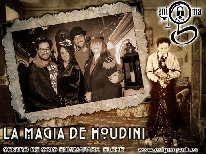 "El misterio de Houdini" de Enigmapark (Elche)