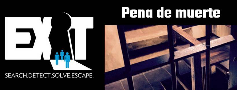 Portada de «Pena de muerte» de Exit Madrid Escape Room (Madrid)