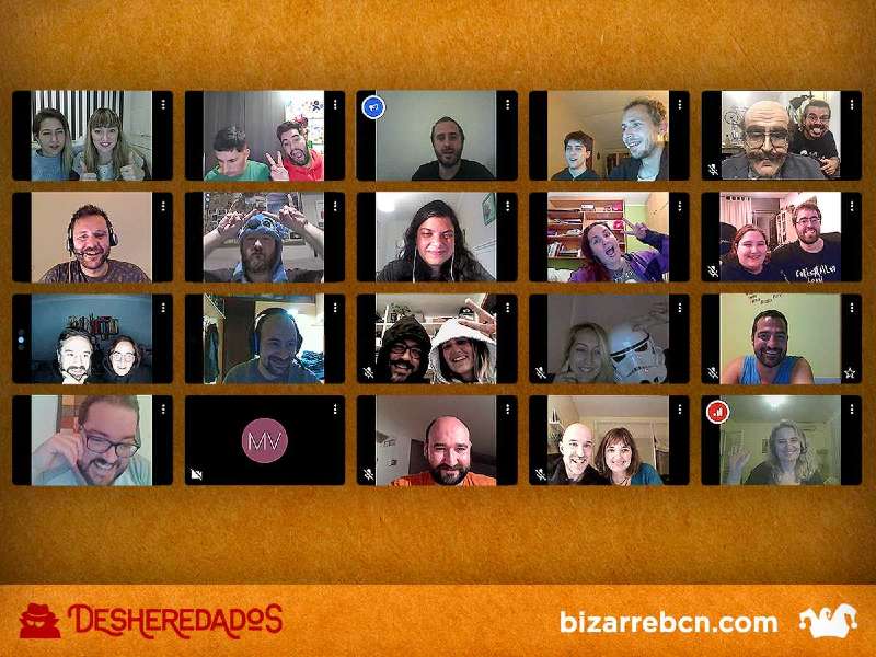 Foto de «Desheredados» de Bizarre Escape Room (online)