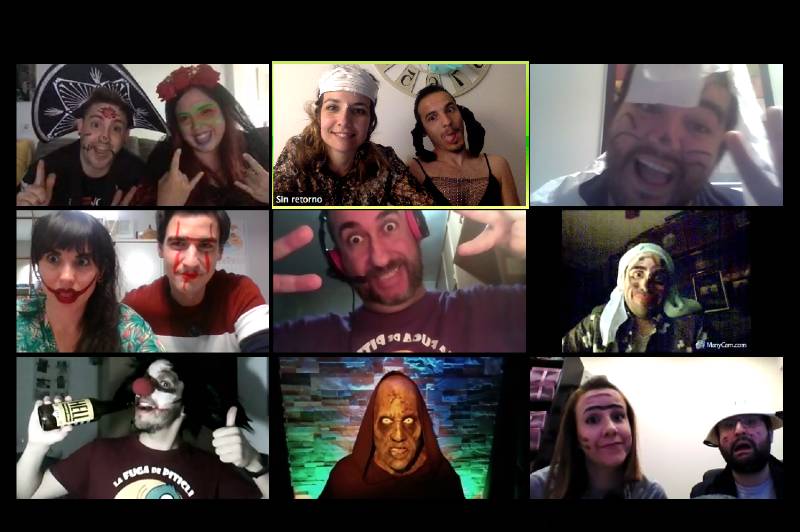 Foto de «Horror Virtual Party» de Horror box (Online)
