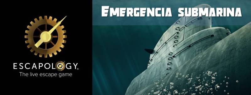 «Emergencia submarina» de Escapology (Alcalá de Henares)