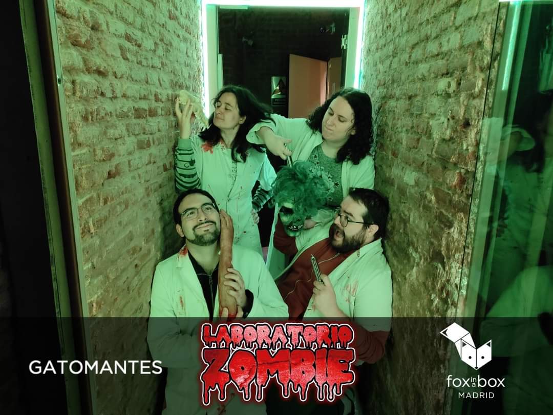 Foto de «Laboratorio zombie» de Fox in a Box (Madrid) «Laboratorio zombie» de Fox in a Box (Madrid)
