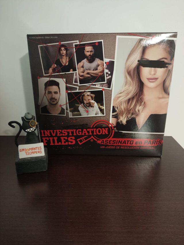 Foto de "Investigation files: París" de Goliath Games "Investigation files: París" de Goliath Games