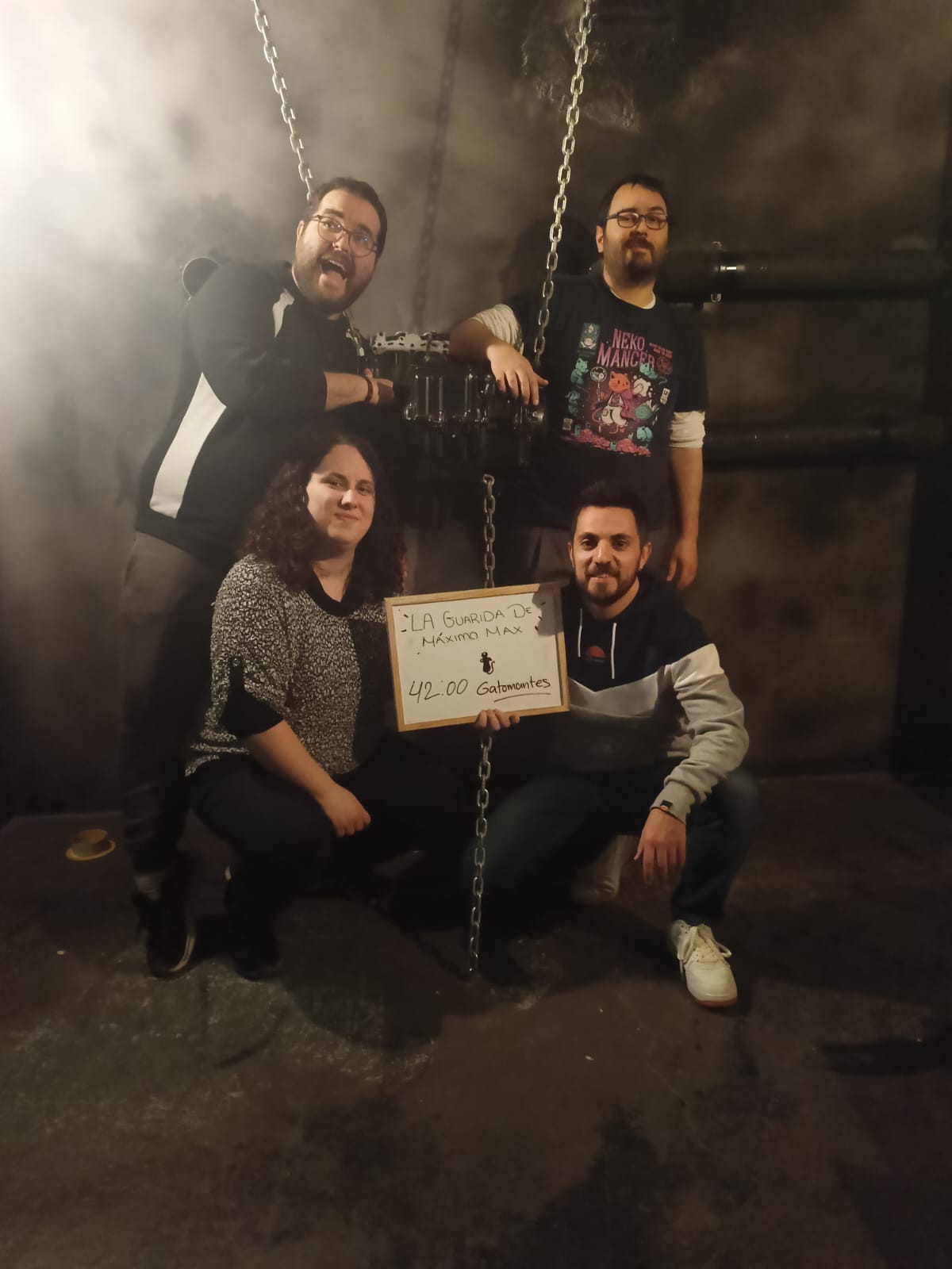Foto de «La guarida de Máximo Max» de Dimension Escape Room (Almería) «La guarida de Máximo Max» de Dimension Escape Room (Almería)