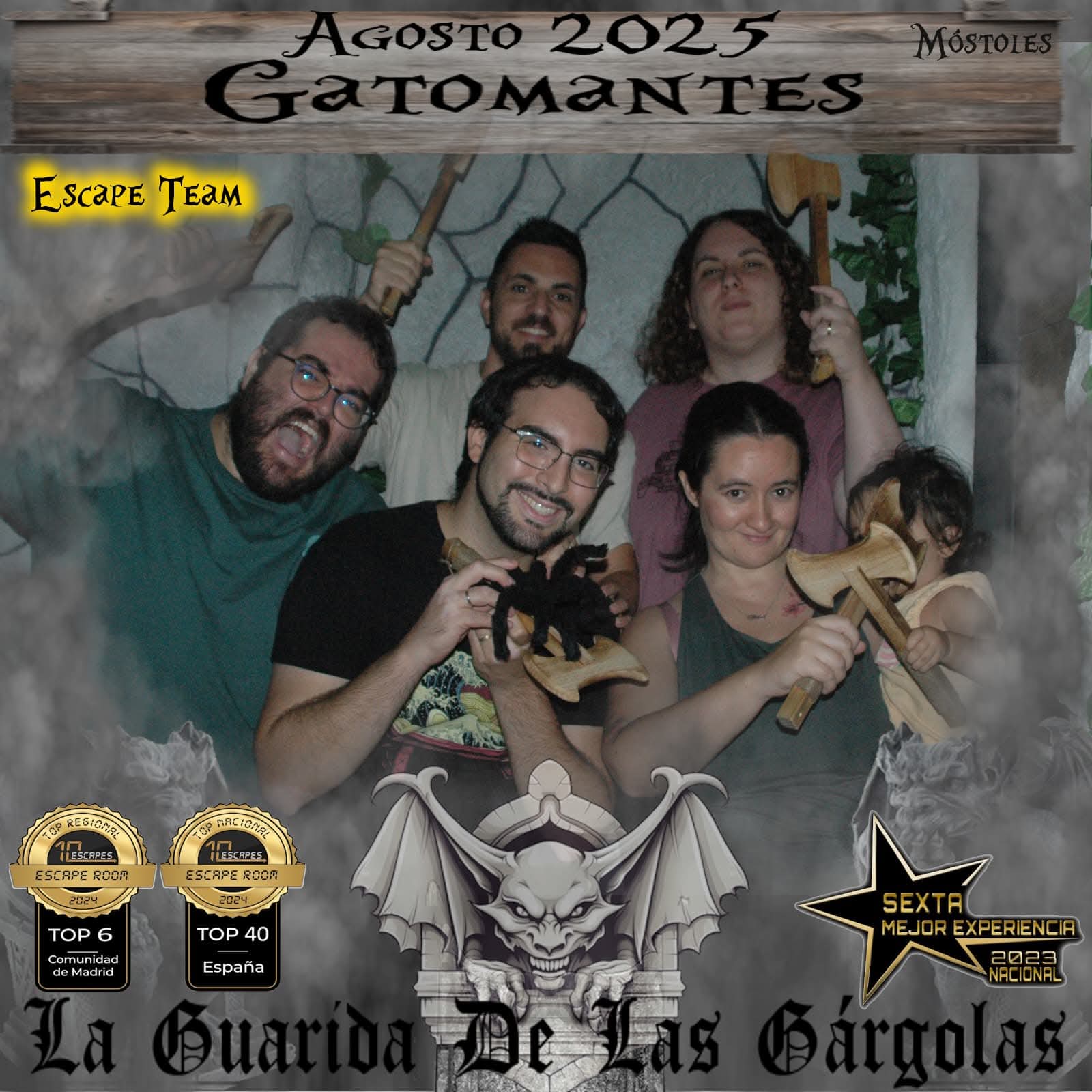 "La guarida de las gárgolas" (Móstoles, Madrid)