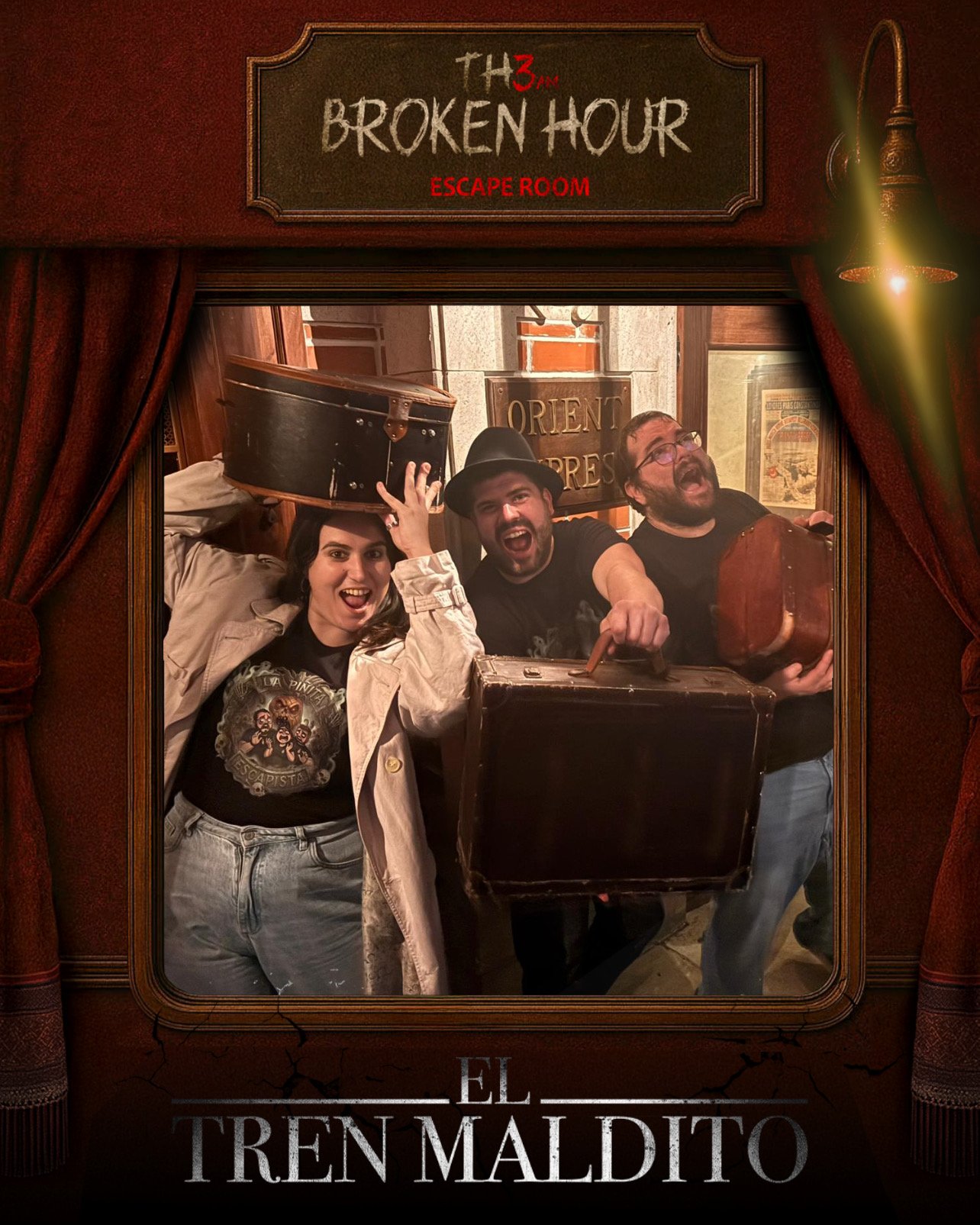 «El tren maldito» de The Broken Hour (Barcelona)
