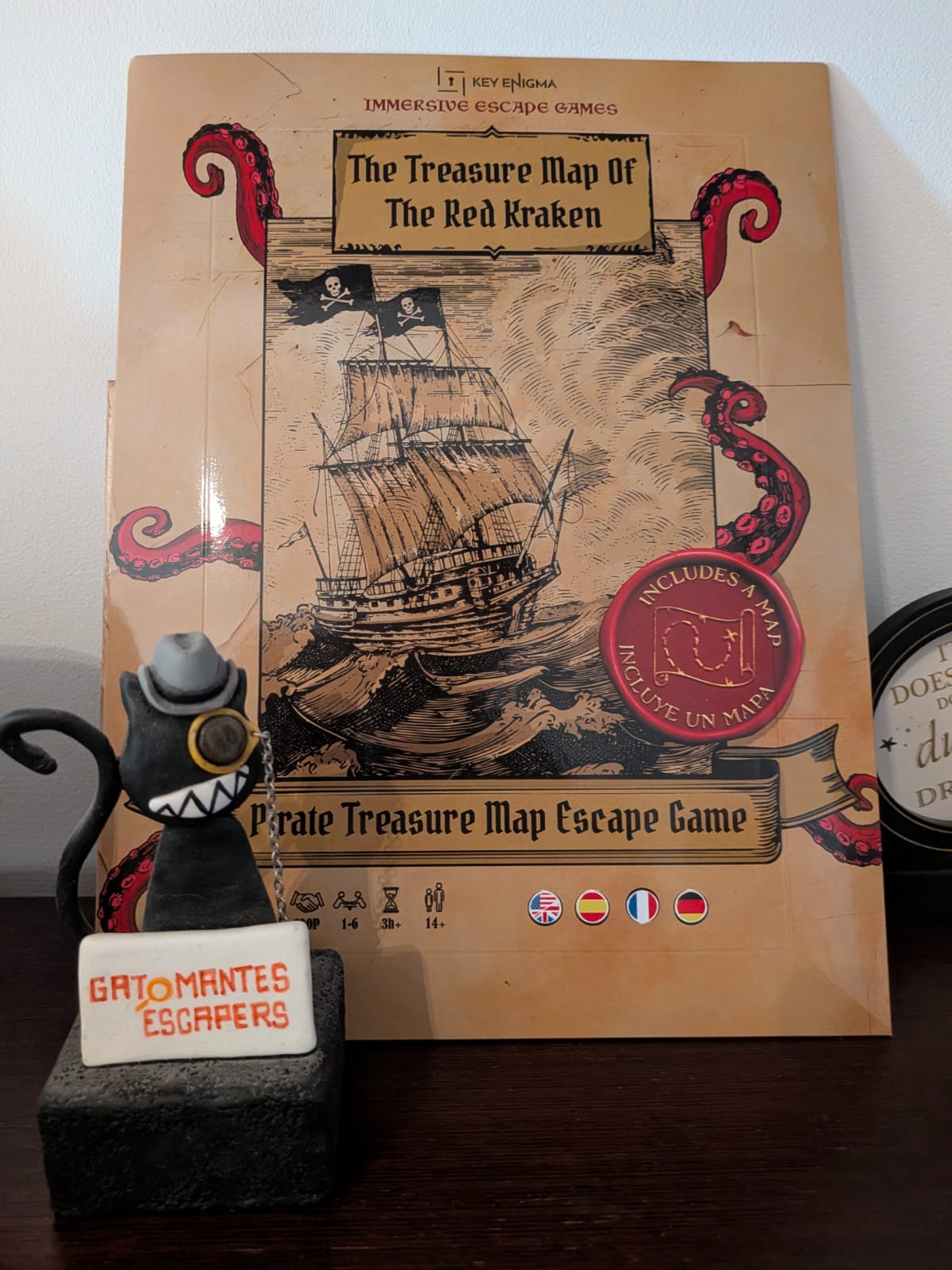 «Treasure Map of the Red Kraken» de Key Enigma