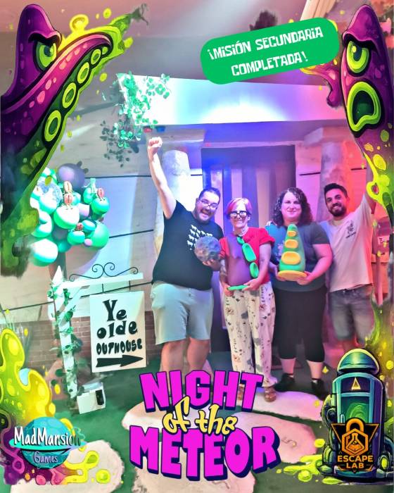 Foto de night of meteor de Escape Lab
